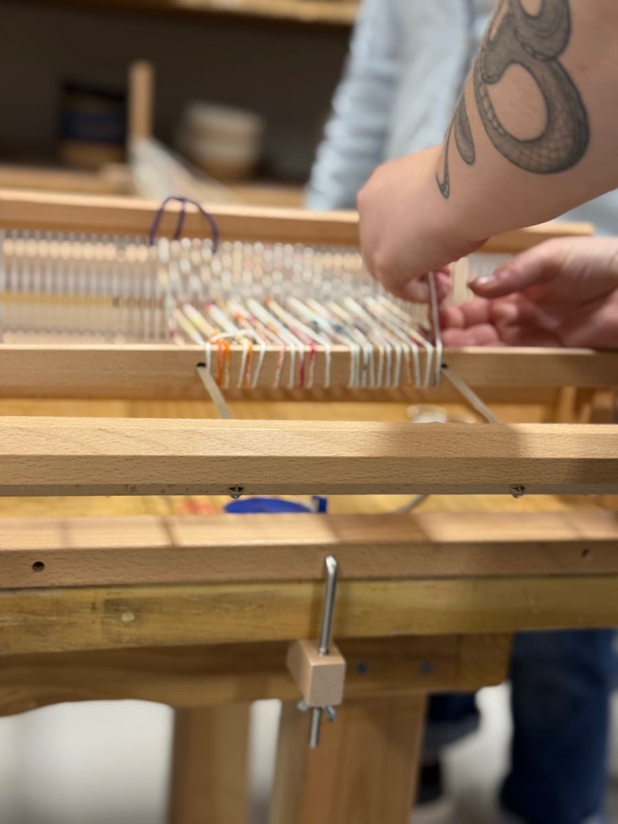 The ART ROOM: Try-It Weaving Photo