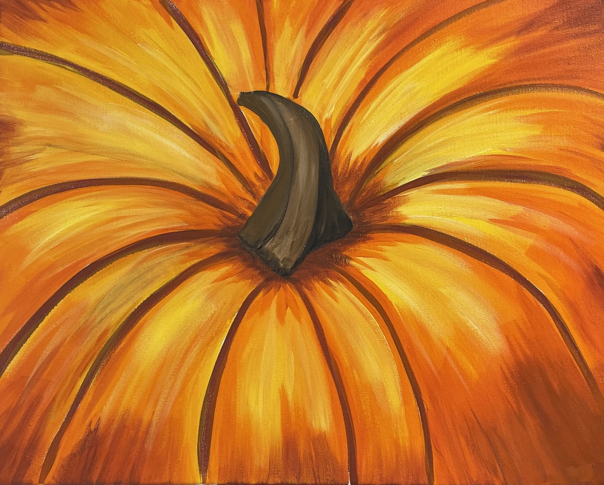 Paint & Sip "Big Pumpkin" Photo