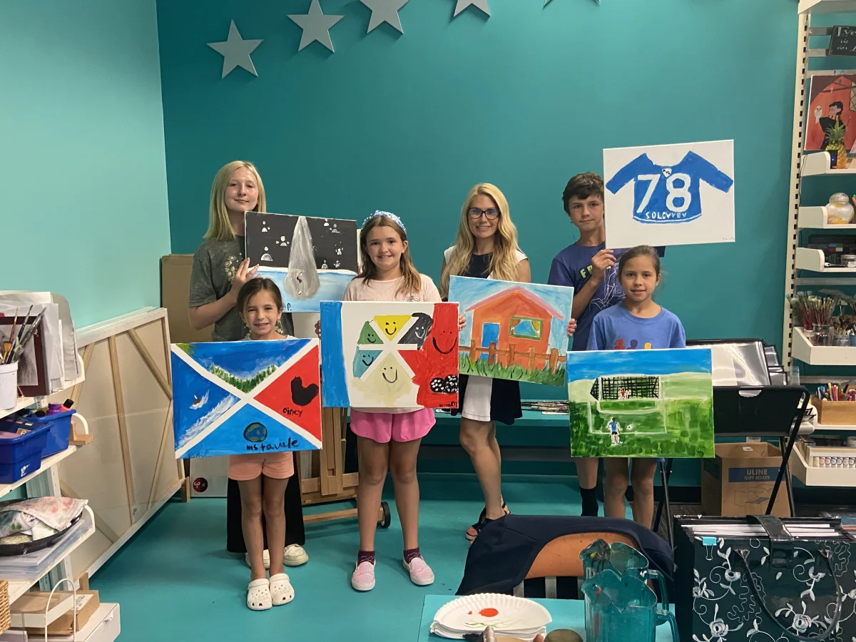 Brushstrokes of Hope 1 Day Workshop June 24th Photo