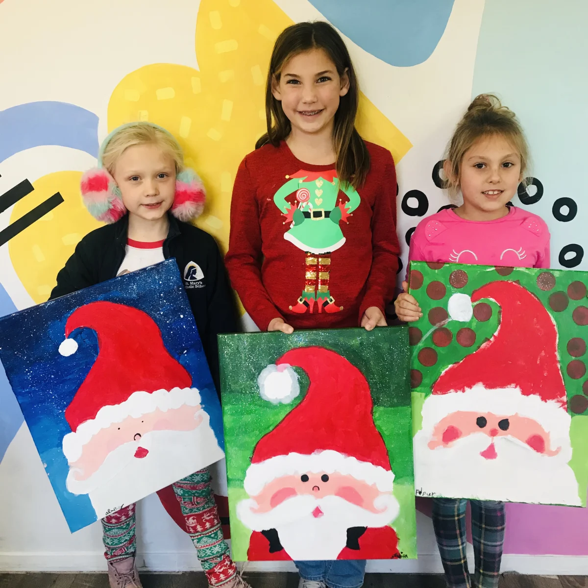 Kids Paint & Play "Santa" Photo