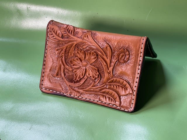 Leatherworking Class: Make a Card Wallet - (duplicate) Photo