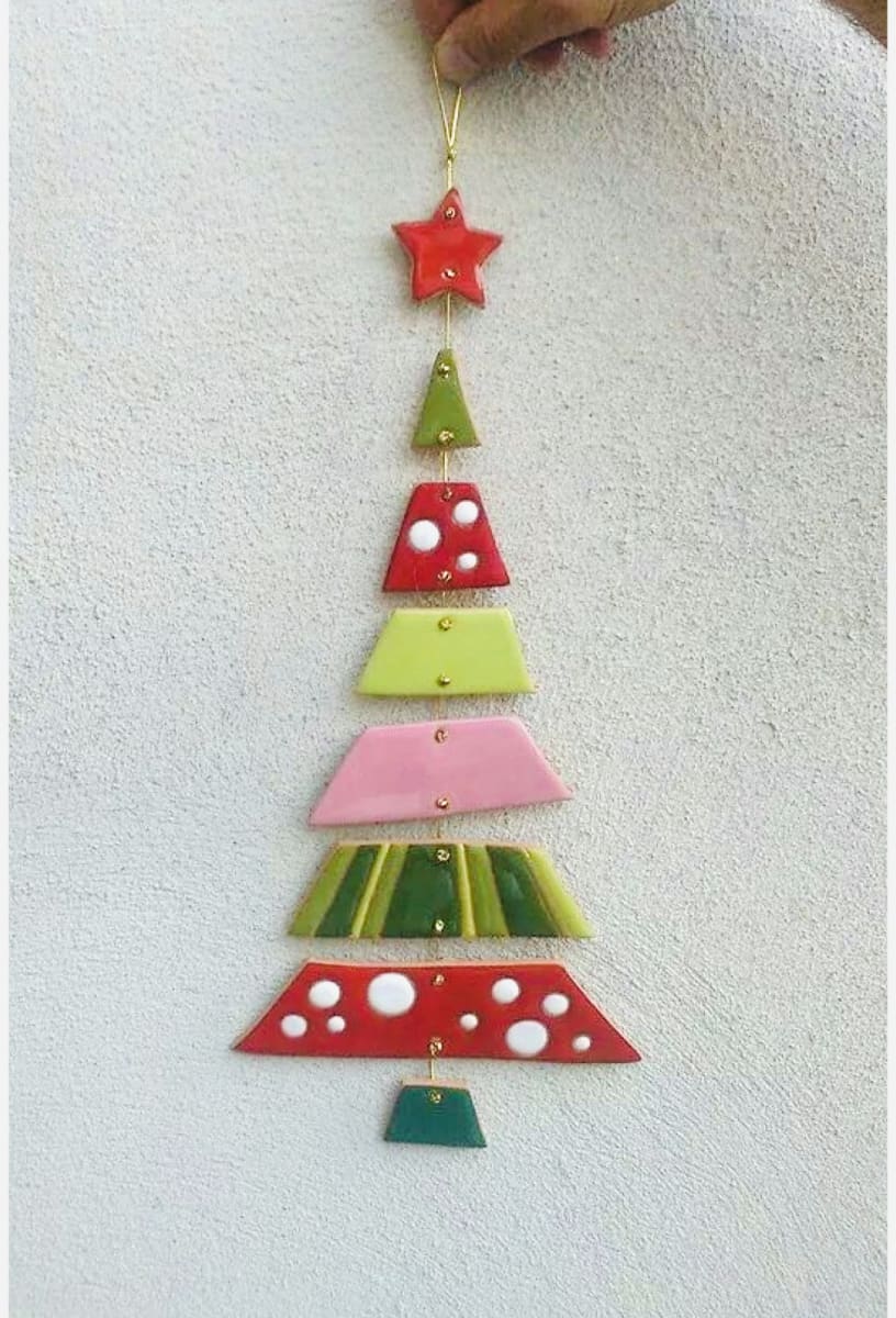 Christmas Tree Wall Hanging Workshop Photo