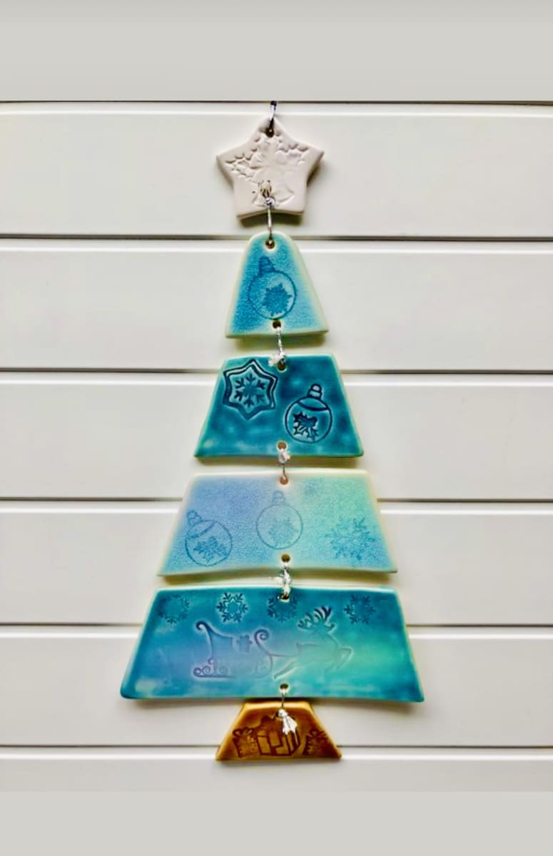 Christmas Tree Wall Hanging Workshop Photo