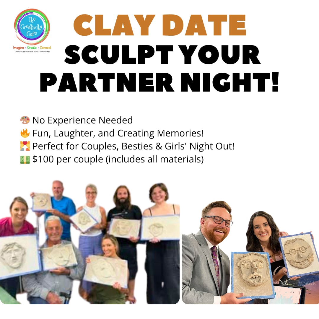 National Couples Day Clay Date: Sculpt Your Partner Night! - McDonough Photo
