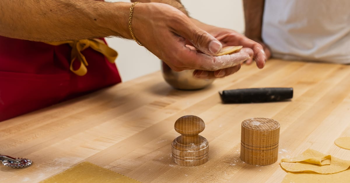 Pasta + Gossip: Hand-Shaped Pasta Skills Photo