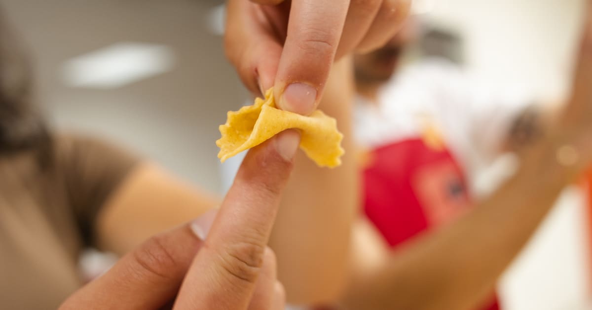 Pasta + Gossip: Hand-Shaped Pasta Skills Photo