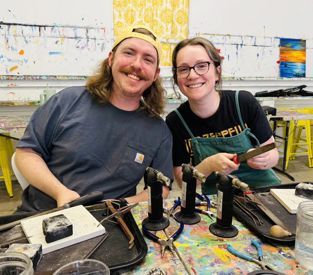 Silversmithing Class: Make a Silver Ring or Pendant Photo
