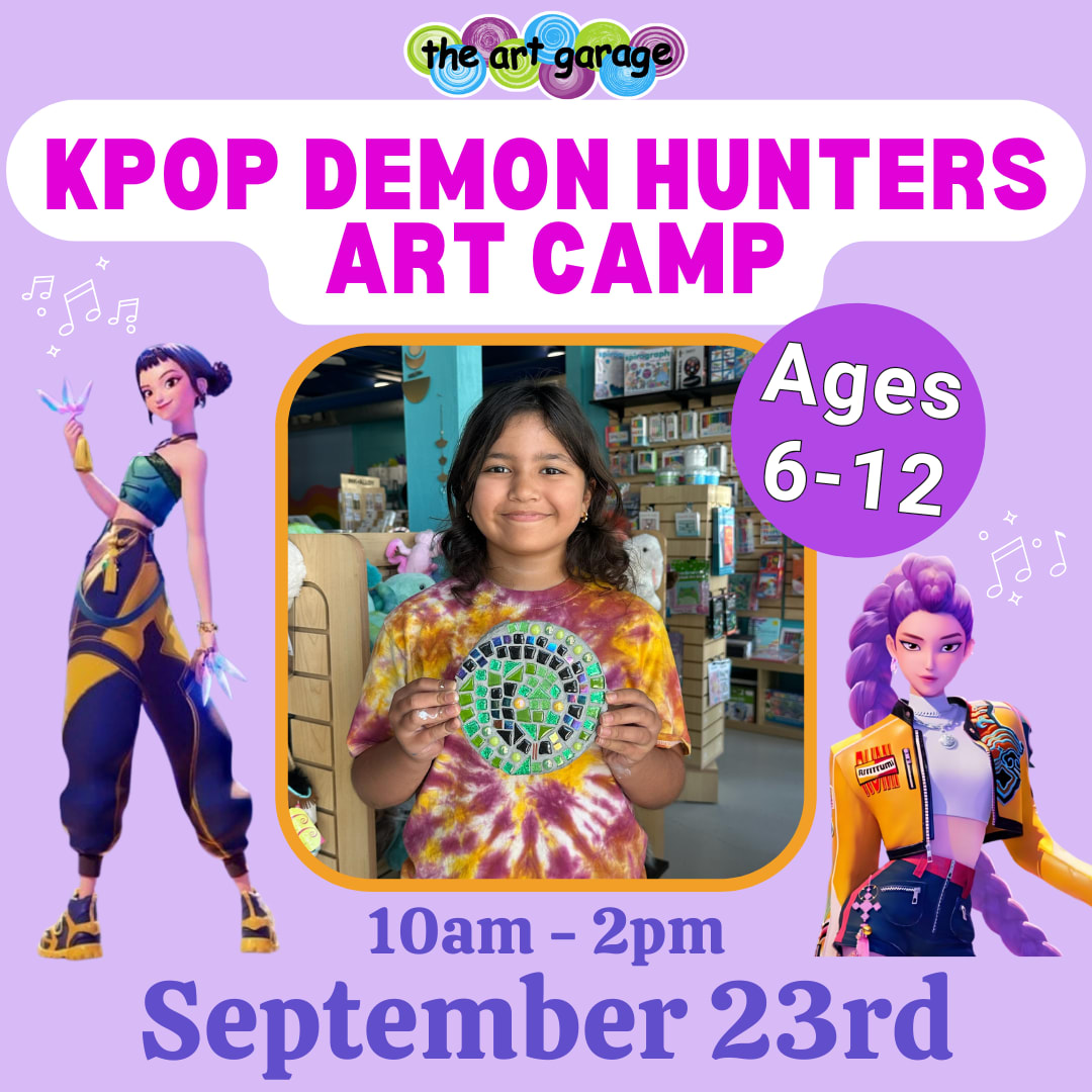 KPop Demon Hunters One Day Art Camp Photo