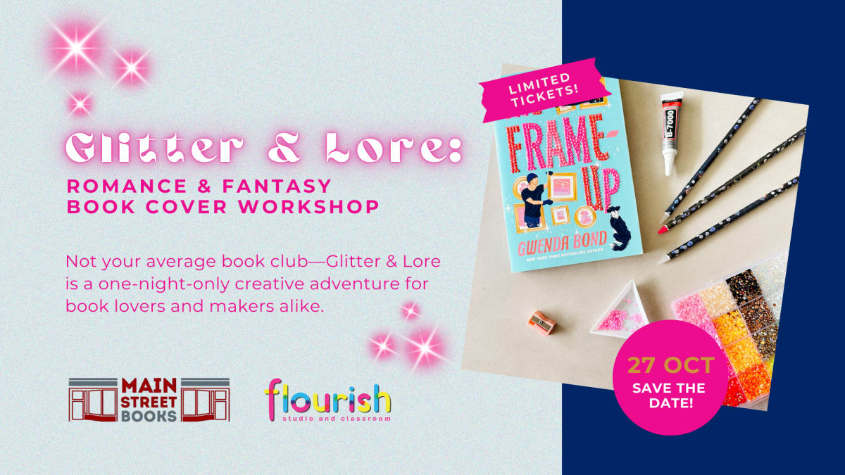 Glitter & Lore: Romance & Fantasy Book Cover Workshop Photo
