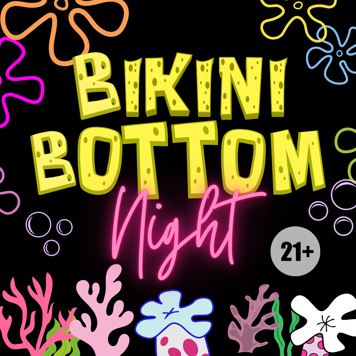 Bikini Bottom Painting Event Photo