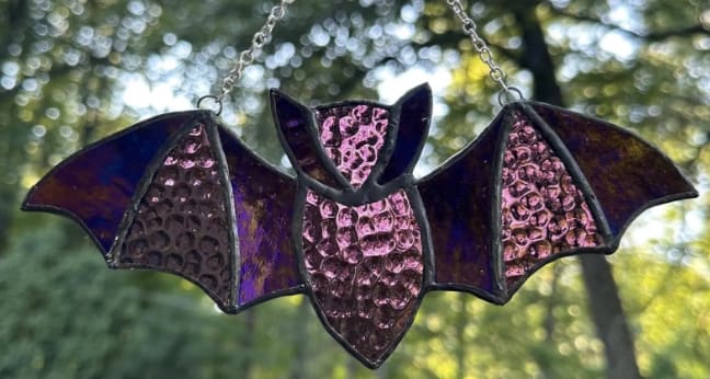 Beginner Stained Glass Class- Fall-O-Ween Themed Photo