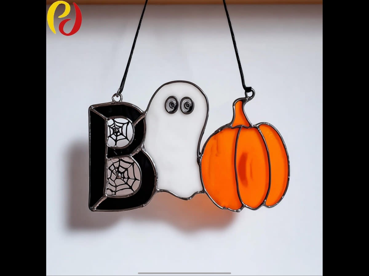 Beginner Stained Glass Class- Fall-O-Ween Themed Photo