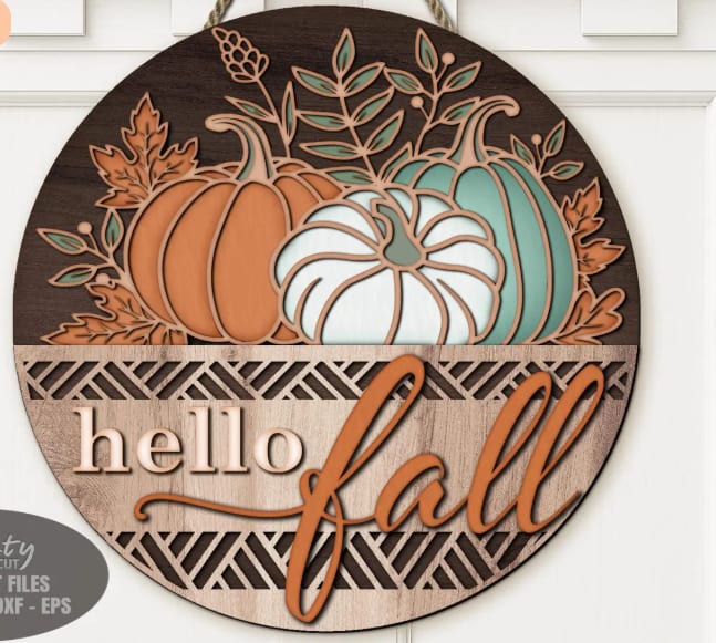 Welcome Signs- Fall or Halloween Themed Photo