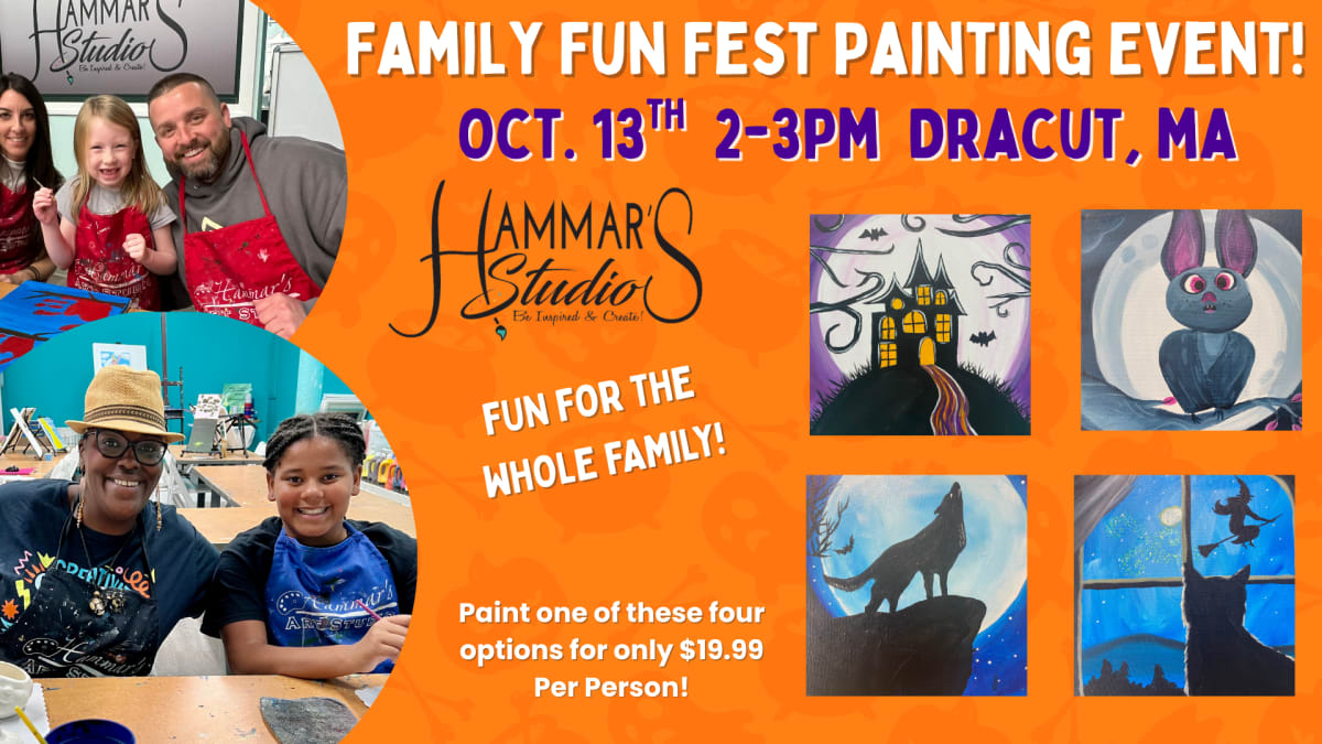 Family Fun Fest Painting Event Photo