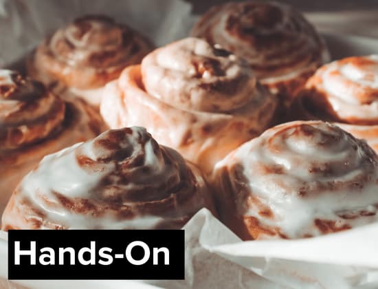 Roll With It | Cinnamon Buns Masterclass  - $165 ($120 Youth) Photo