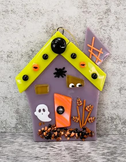 Big & Little Glass Haunted House Photo