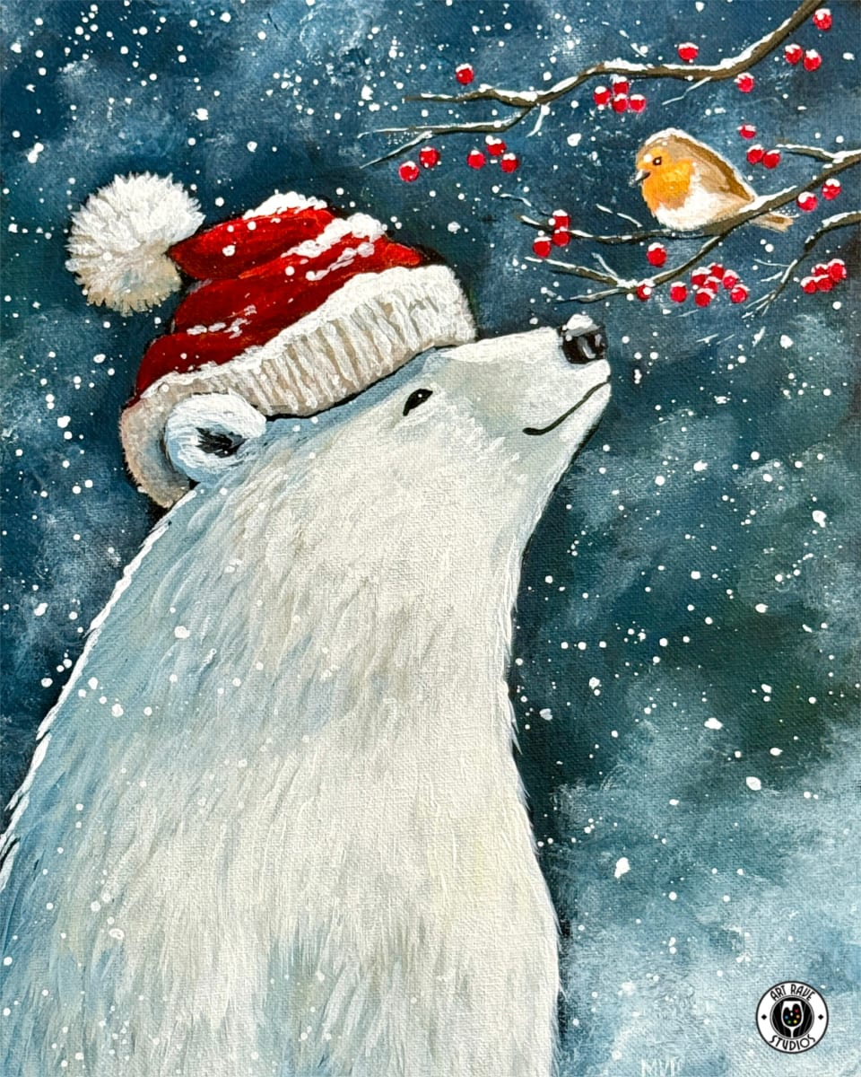 Canvas Class: Beary Joyful Photo