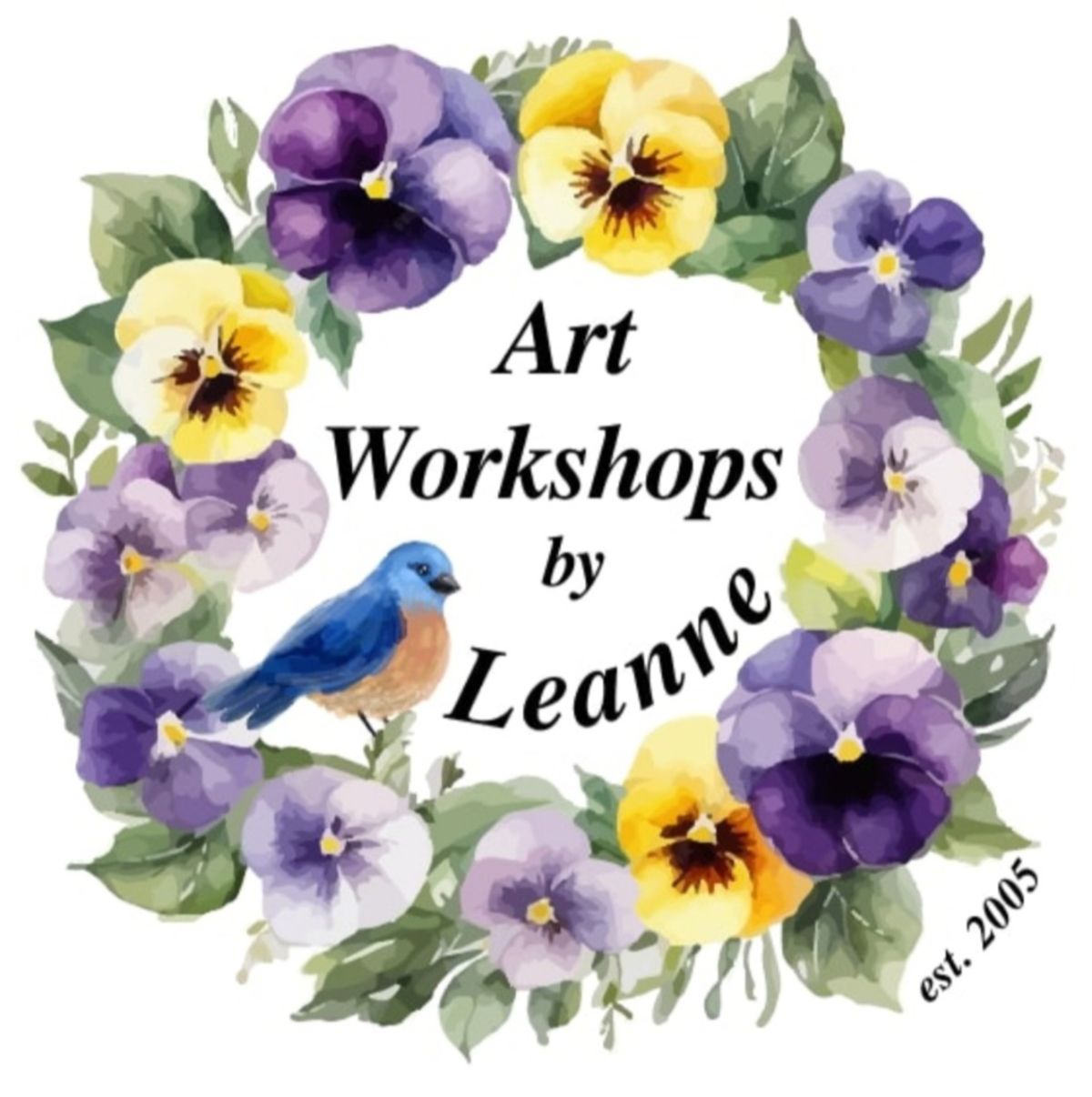 Logo of Art Workshops by Leanne