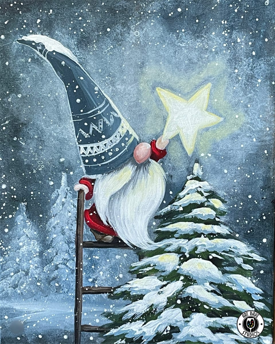 Canvas Class: O' Christmas Tree Photo
