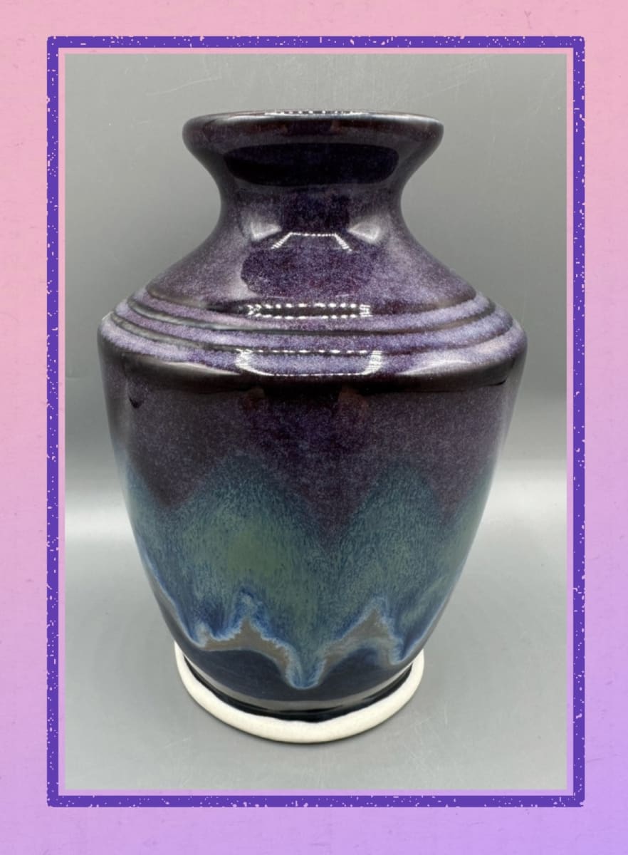 Northern Lights Stoneware Vase Photo