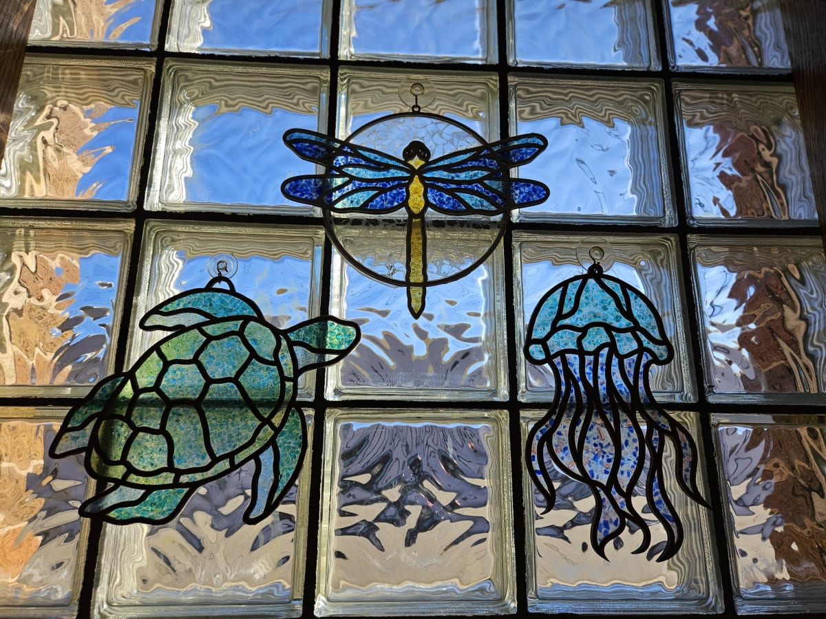 Faux Stained Glass Workshop Photo