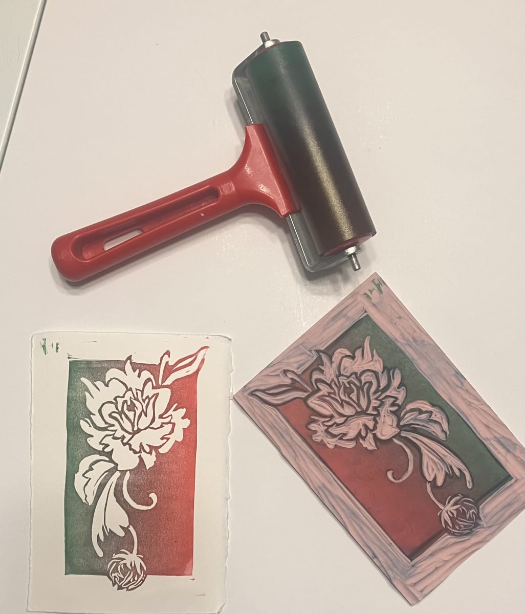 Linoleum Block Printmaking, Beginners Ages 18+ Photo