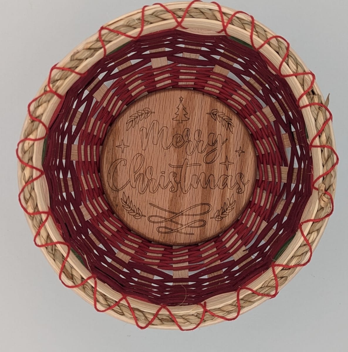 Christmas Basket - Introduction to Basket Weaving Class