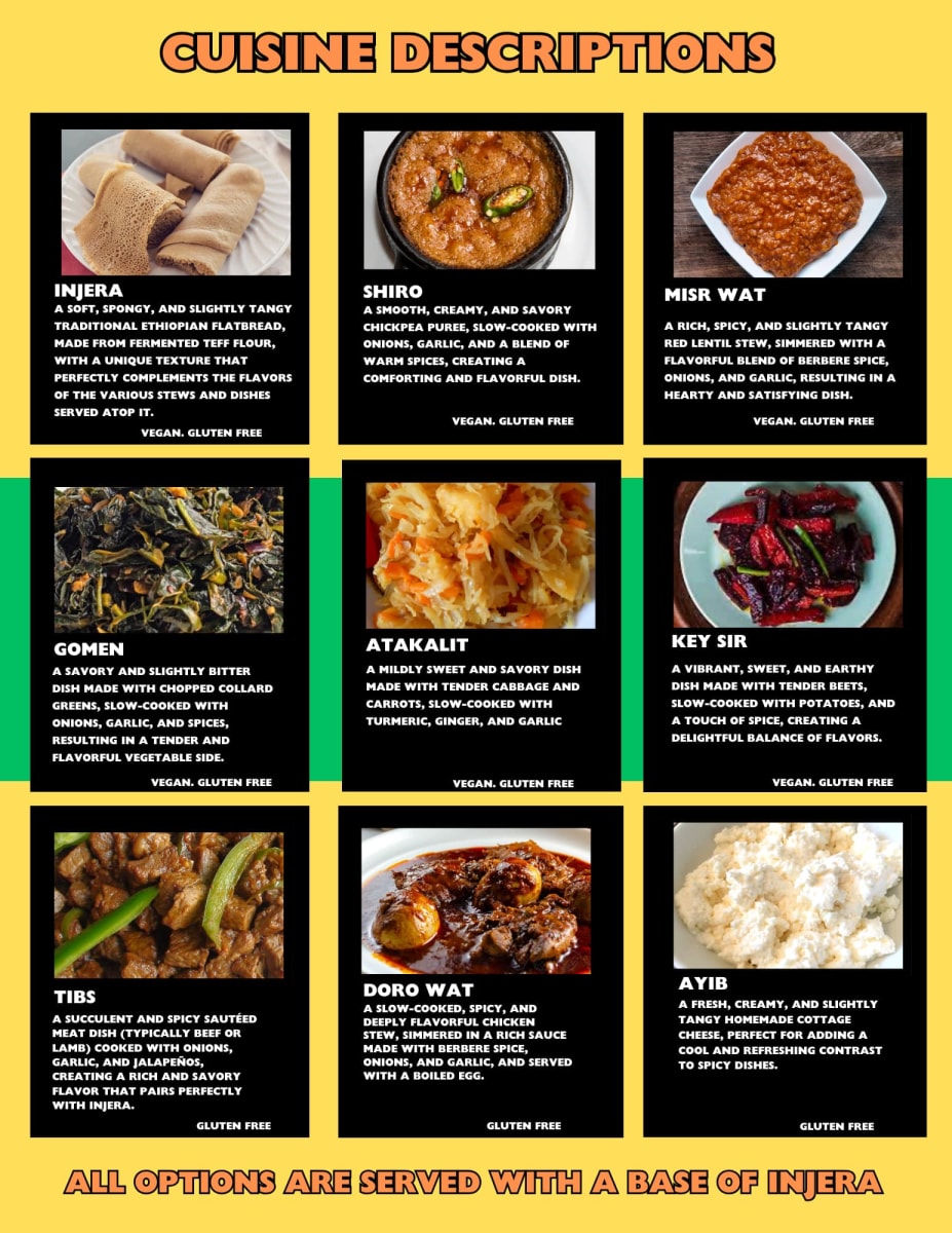 Ethiopian Cuisine by Friends Meal Photo