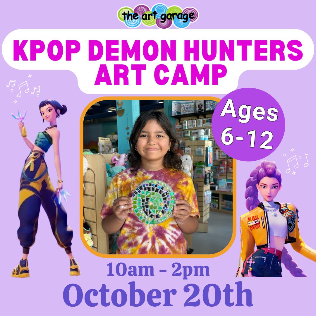 K-Pop Demon Hunters Art Camp Photo