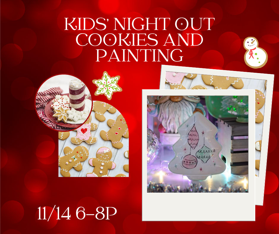 Cookies and Painting at KILN CREATIONS Photo