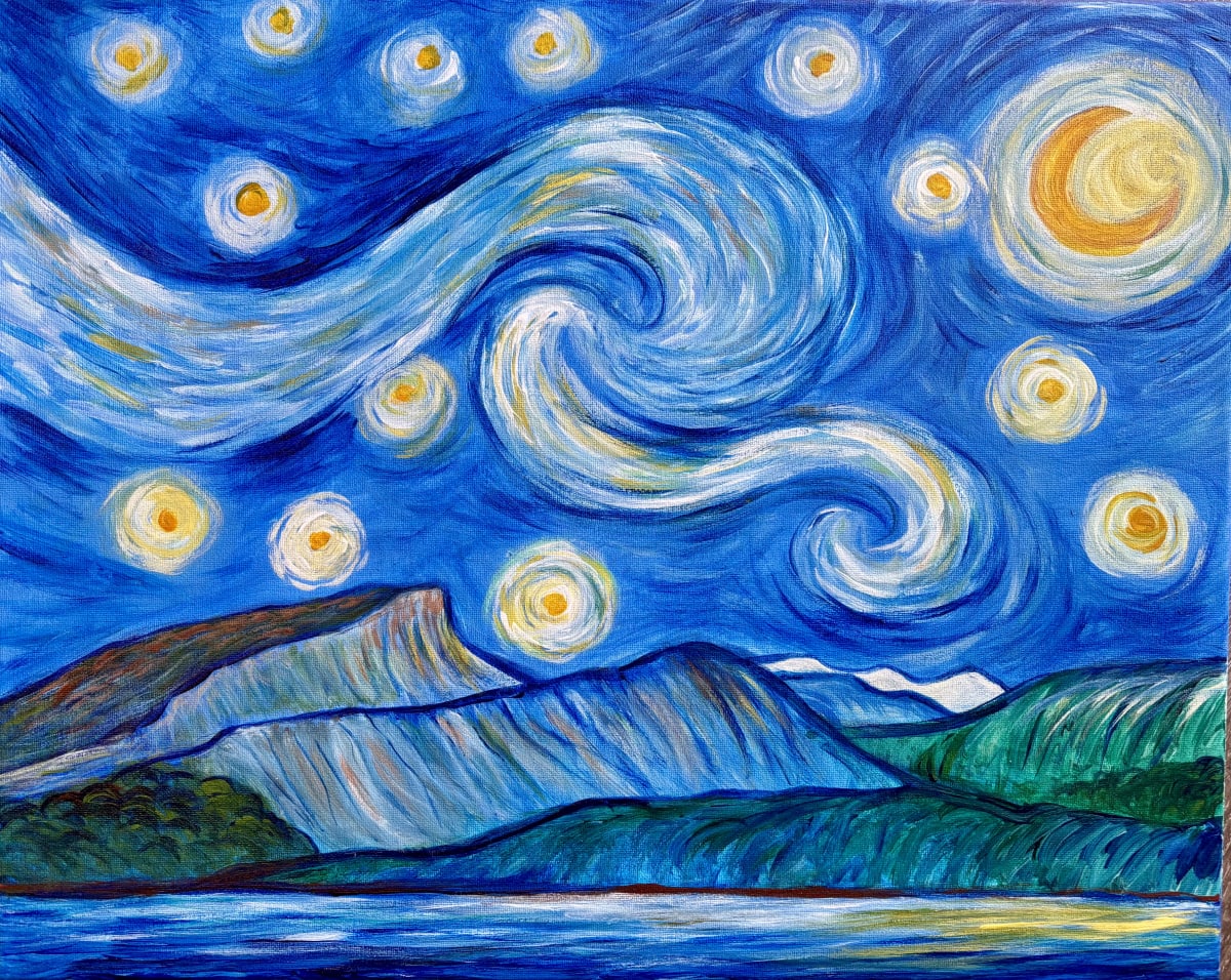 STARRY NIGHT OVER THE ANIMAS Photo
