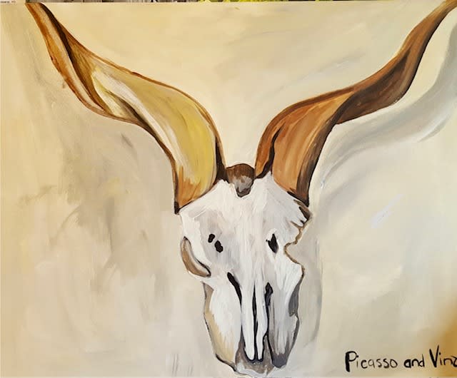 RAM SKULL ~ INSPIRED BY GEORGIA O'KEEFE Photo