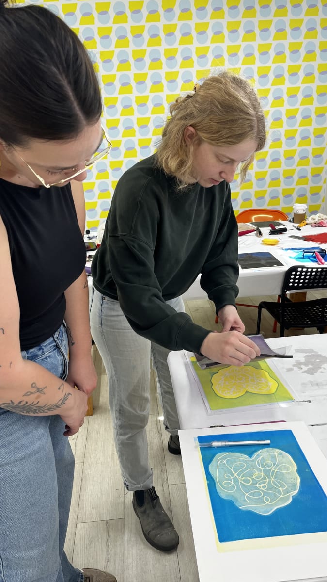Layered Impressions: Gelli Plate Printmaking (Adults & 16+) 1 Day Workshop Photo