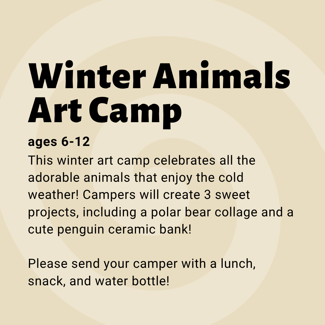 Winter Animals One-Day Art Camp Photo