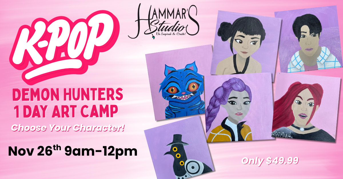 💖🎤 K-POP Demon Hunters 🎨 1-Day Art Camp 💥 Photo