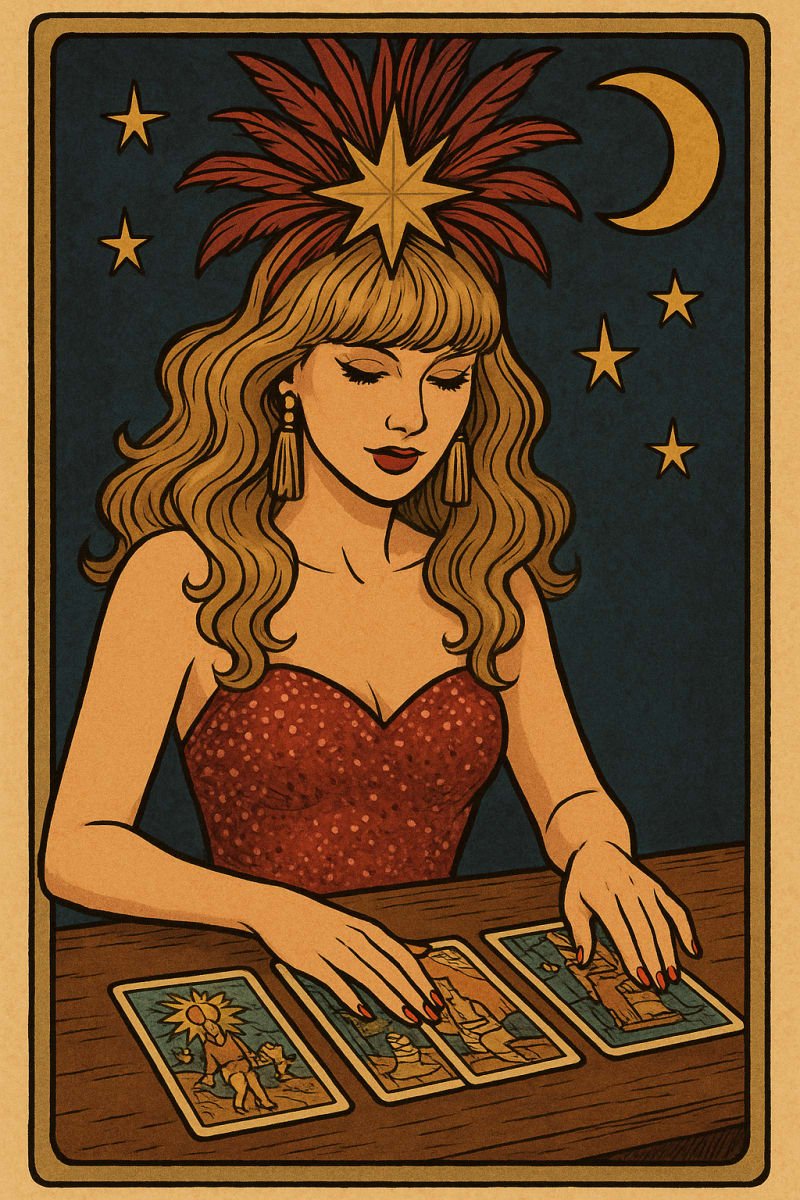 Taylor & Tarot Photo