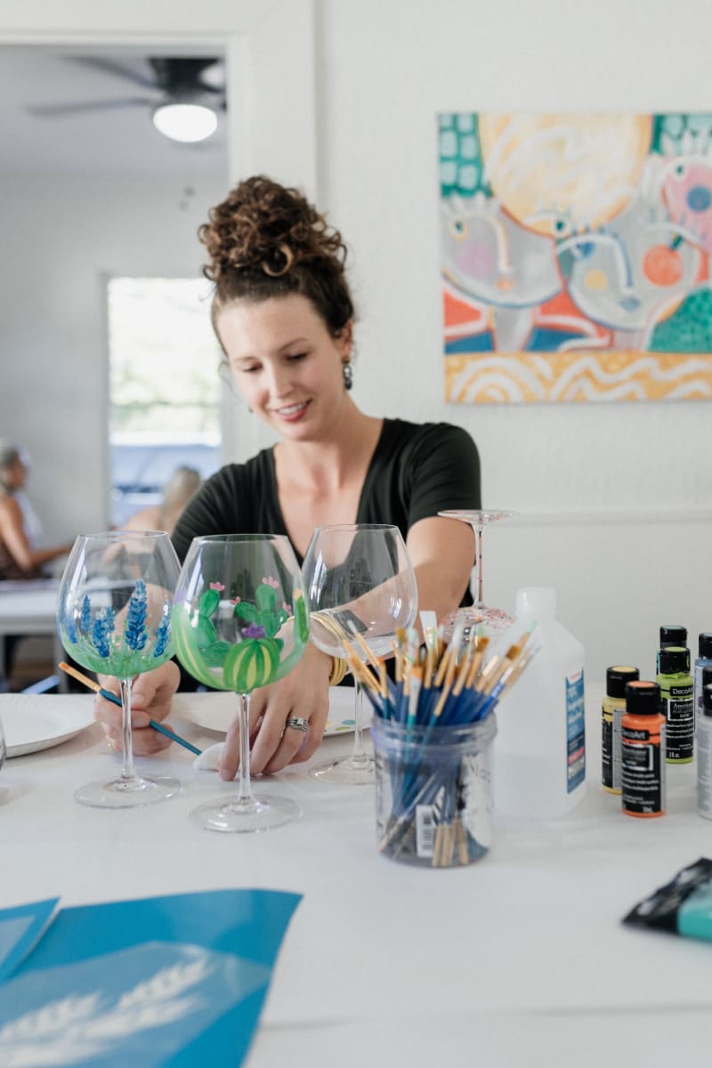 Table Reservation for Creating at the Yellow Door Photo