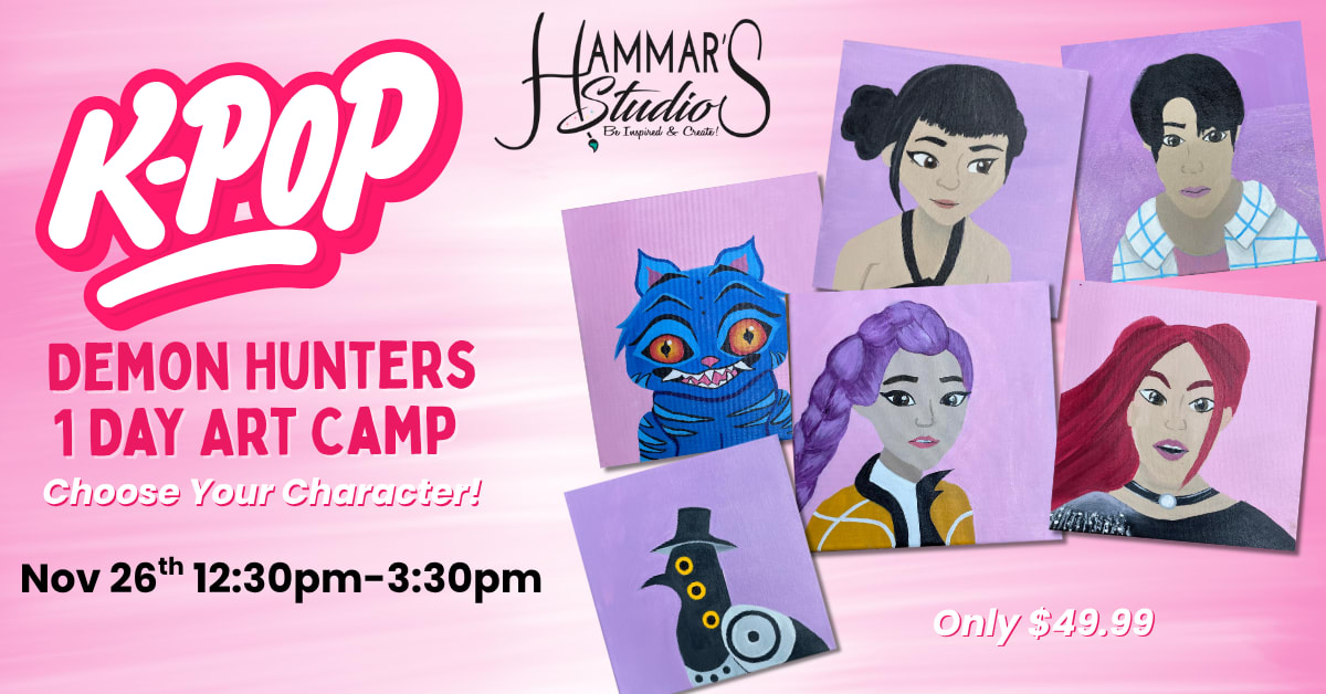 💖🎤 K-POP Demon Hunters 🎨 1-Day Art Camp 💥 Photo