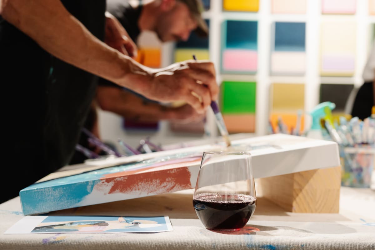 BRUSH HOUR - PAINT + SIP Photo
