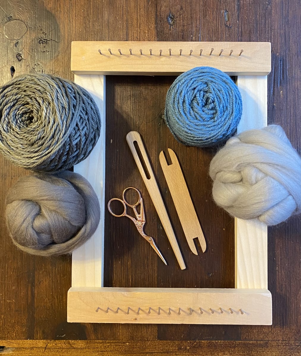 Loom Weaving with Botanicals Photo