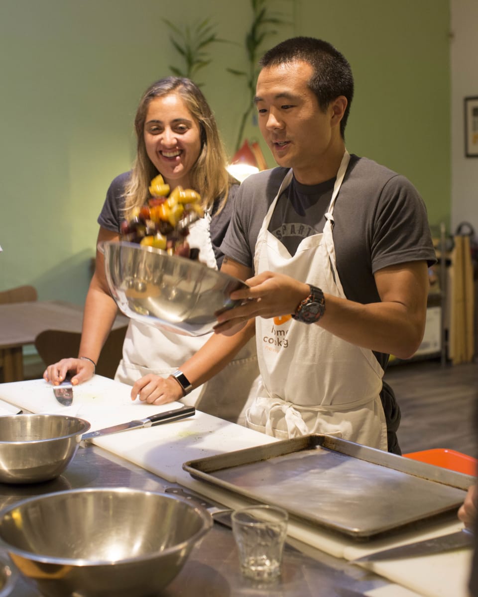Cook With Your Honey on Valentine's Day Photo