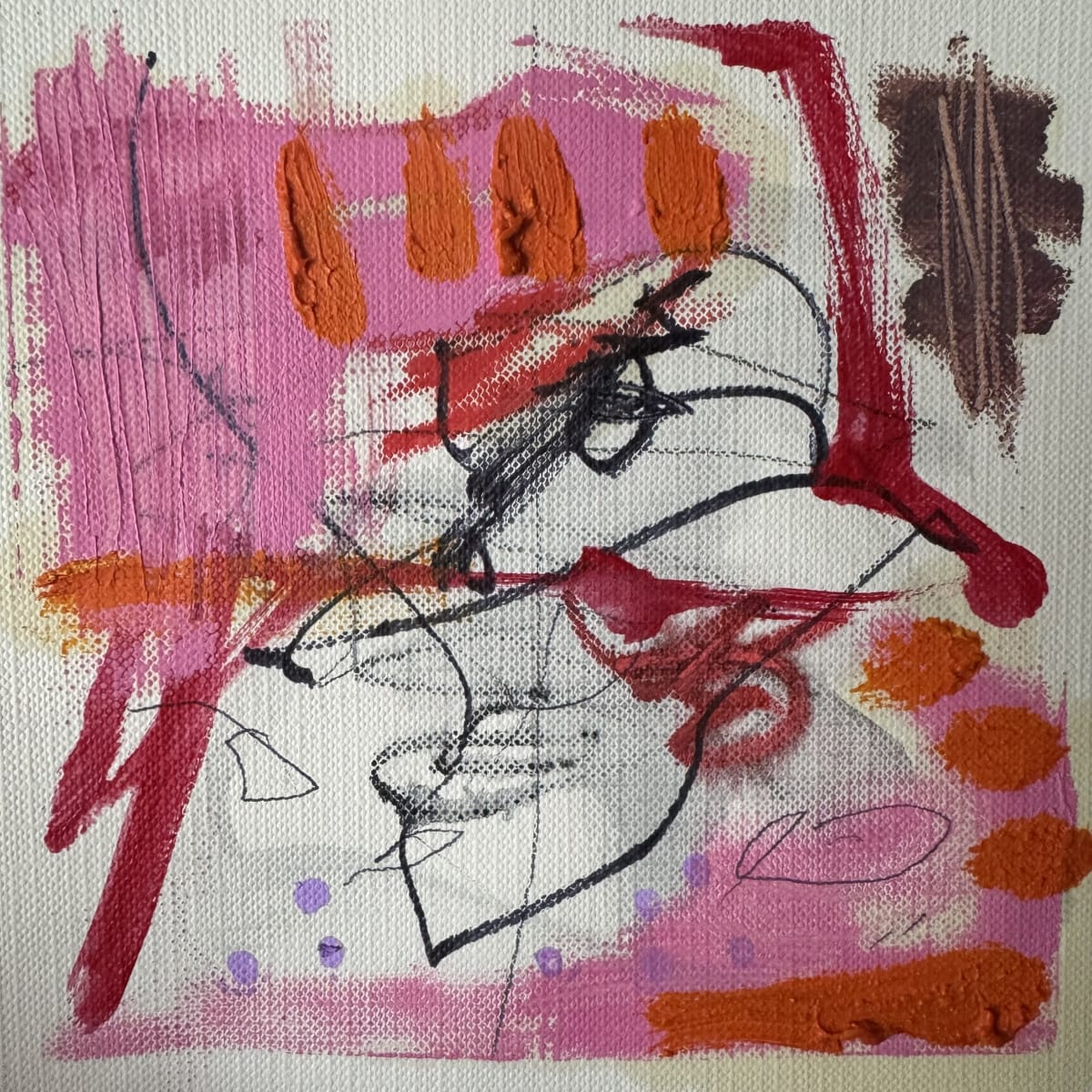 Abstract Painting: Big Shapes with Melanie Delgado Photo