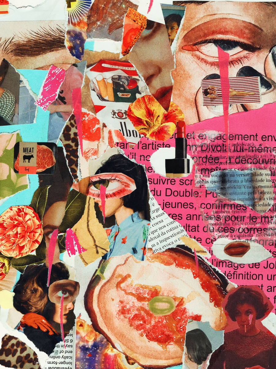 Still Life / Still Feeling: Scanner Collage Photo