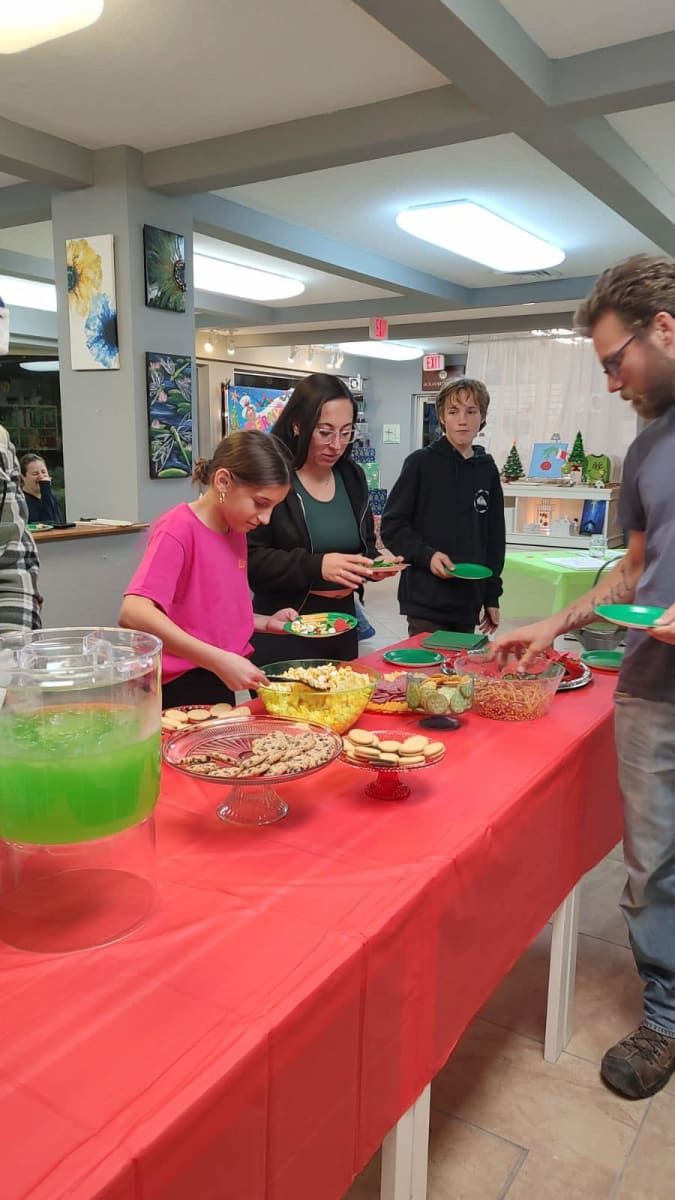 Family Paint Night - Paint with The Grinch! Photo