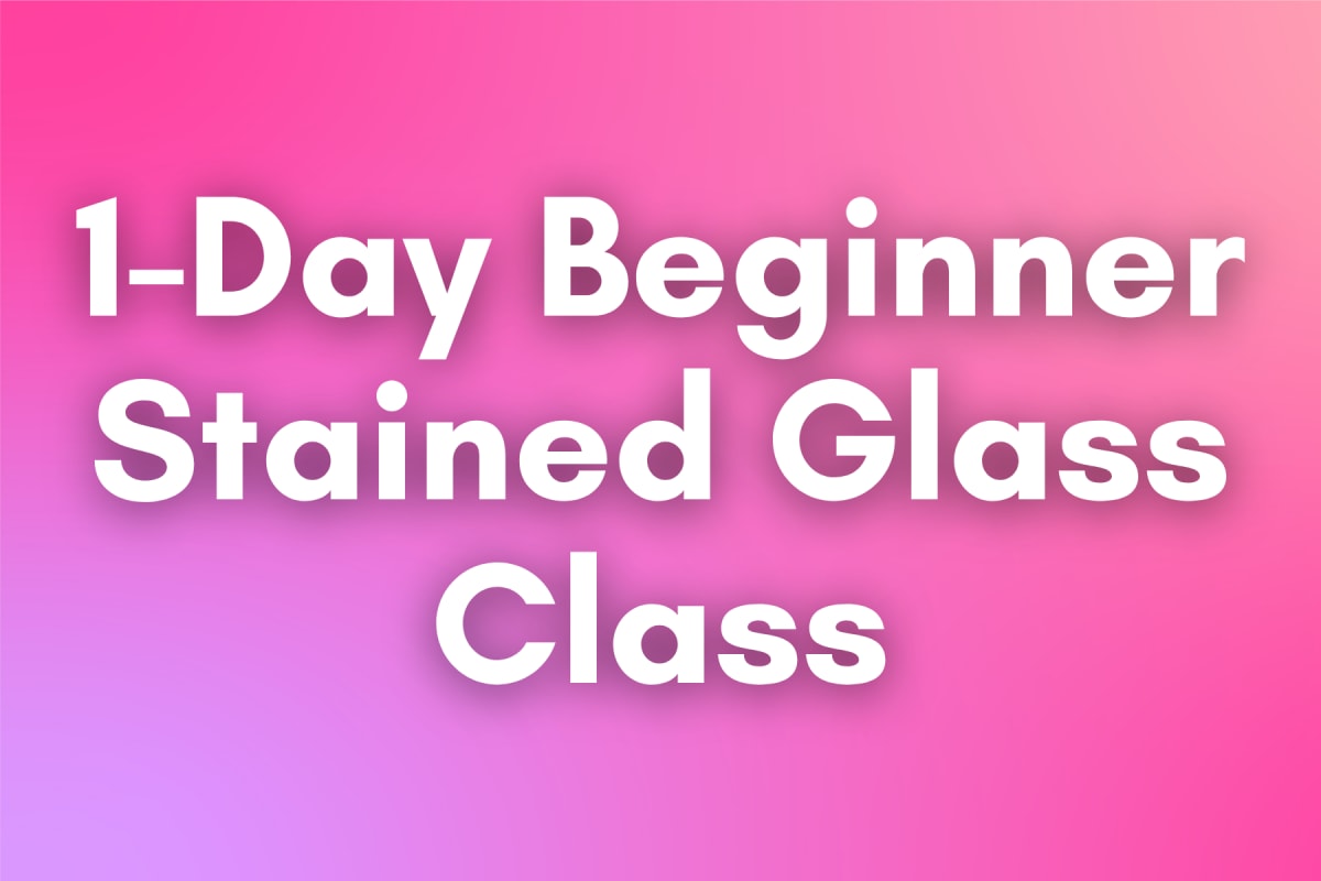 1-Day Beginner Stained Glass Photo