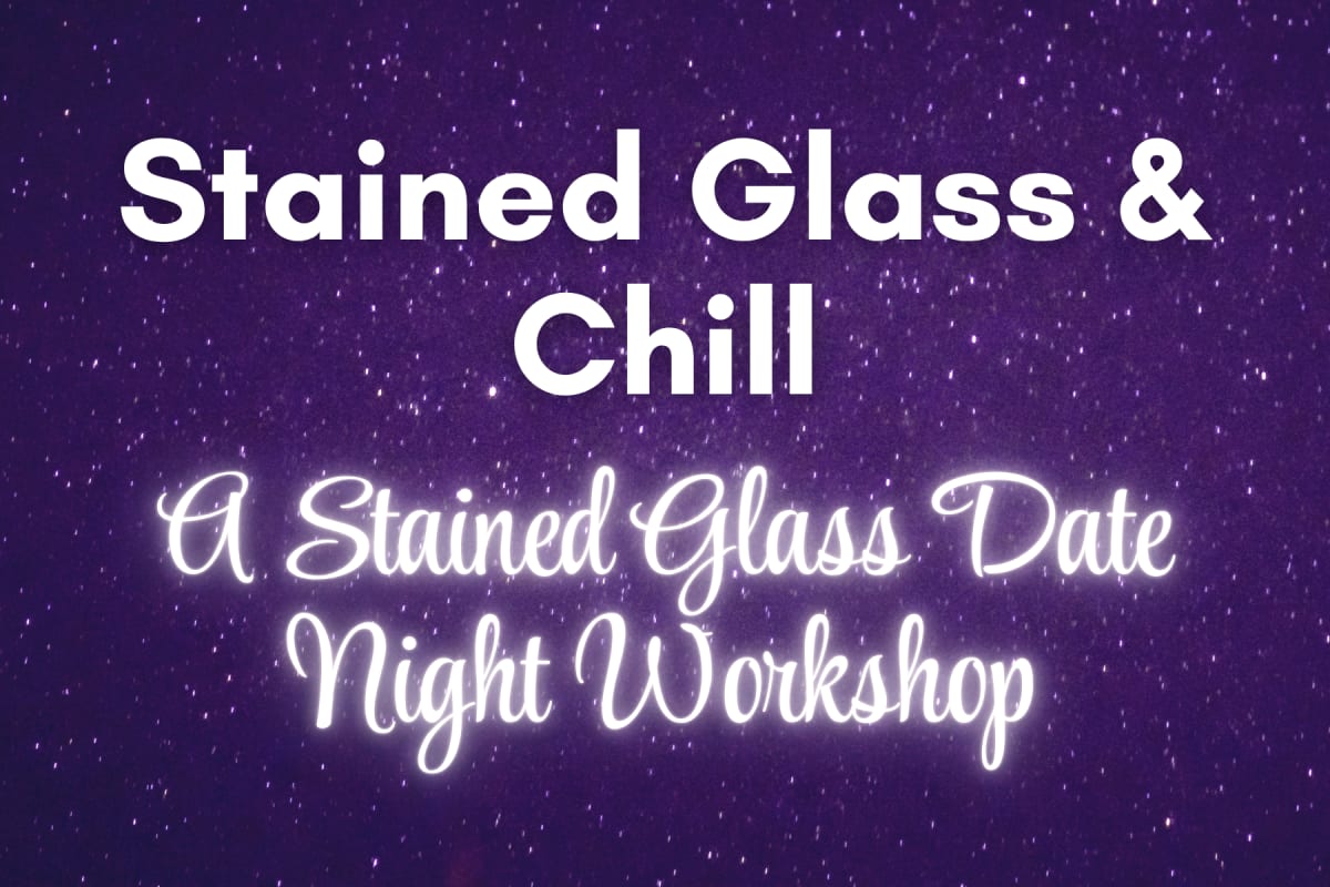 Date Night Stained Glass Class Photo