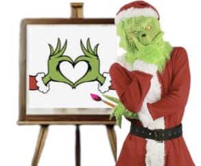 Grinch Family Paint! Photo