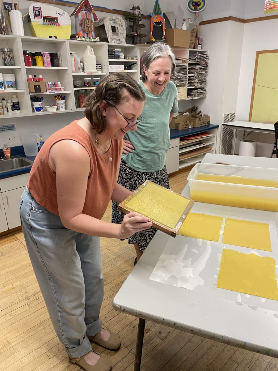 Papermaking by Hand, Ages 14+ Photo