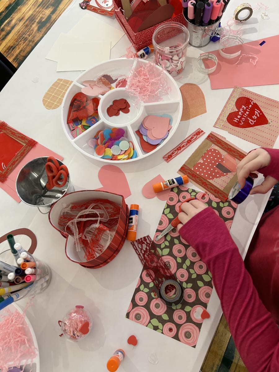 Valentine Makers' Table, All Ages* Photo