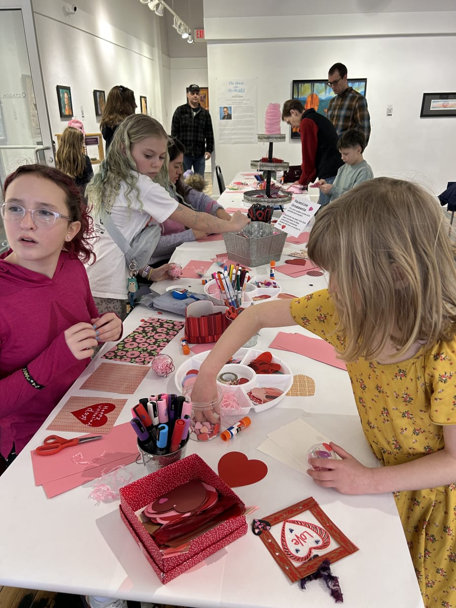Valentine Makers' Table, All Ages* Photo